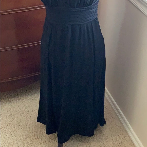 SZ 8 Sangria Black Cocktail Dress - Picture 5 of 8
